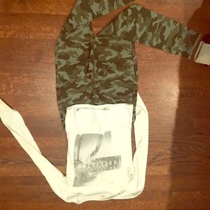 📣SALE📣 Hollister shirt long sleeve white